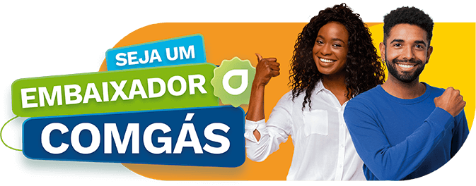 Página oficial do Programa de Embaixadores Comgás